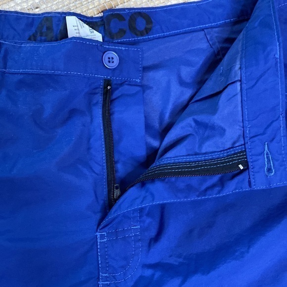 AFICO Blue Swim/Fishing Short with Button & Zipper Size 38 - Picture 4 of 10